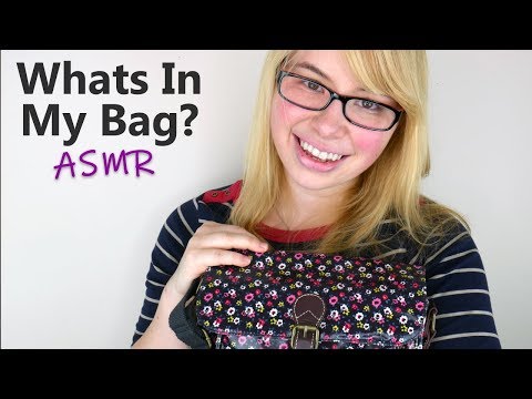 ASMR What's in my bag? (Whispered)
