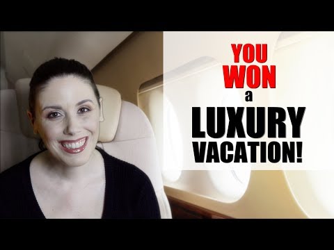 ASMR Role Play: Flight Attendant/Personal Assistant—You Won a Luxury Vacation! (plus massage)