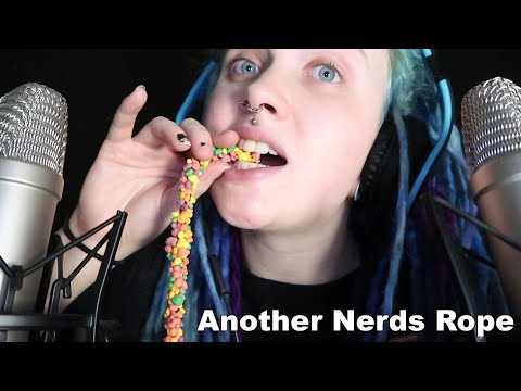 ASMR | Crunchy Nerds Rope CANDY 🍬