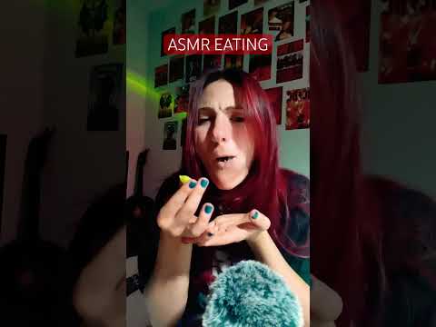 ASMR EATING CANDY ⚡️ #asmr #asmrshorts #asmreating
