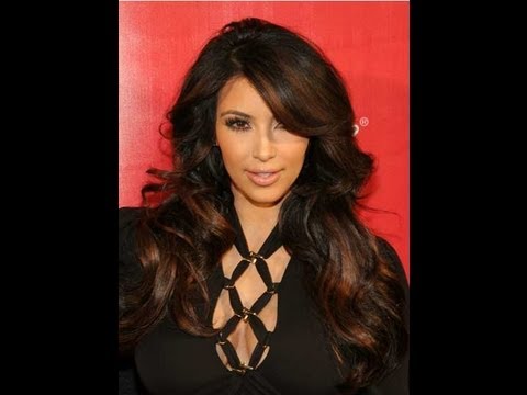 Random Reviews - Kim Kardashian has  COPPER HIGHLIGHTS! " Kim Kardashian"  - Hair Color video