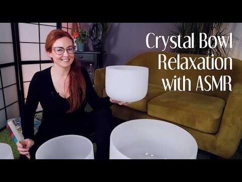 💎 ASMR Meditation with Crystal Singing Bowls 💎 432Hz