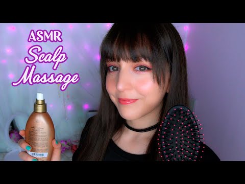 ⭐ASMR [Sub] Realistic Scalp Massage to Help you Relax 💖Soft Spoken, Hair Play, Hair Brushing