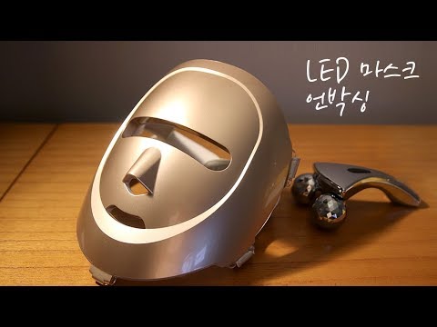 [ASMR] 한국어 / 속삭이며 에코페이스 LED 마스크 언박싱 / Ecoface led mask unboxing