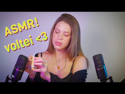 NOVO ESTUDIO DE ASMR SENDO TESTADO! Voltamos S2