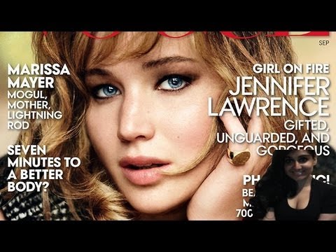 Jennifer Lawrence Discusses Her Unhappy Childhood With Vogue - Video Review