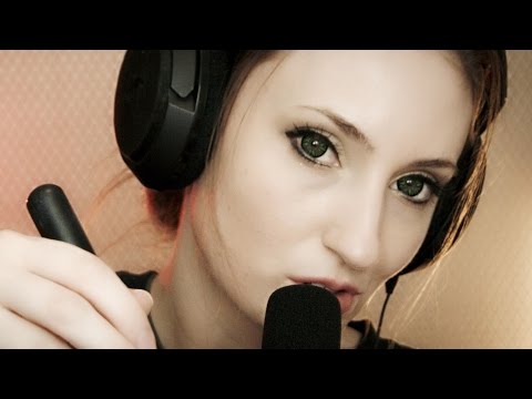 ASMR Mic Brushing, Fuzzy Hat and Plastic Wrap...and whispers