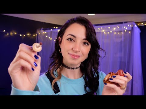 ASMR | Doing Your Wooden Makeup | Tingly Personal Attention & Make Believe