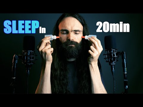 ASMR Sleep in 20 minutes (it works!)