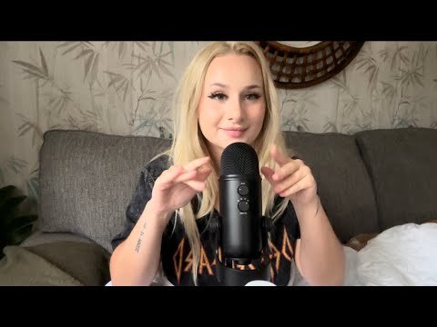 My first time trying ASMR *whispered rambling*