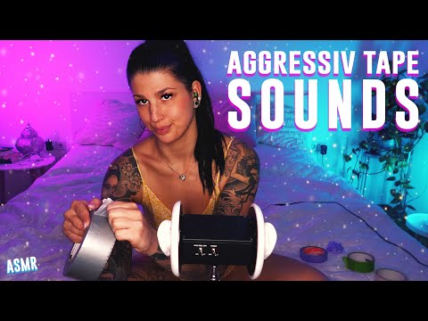 ASMR | Aggressiv Tape Sounds | deutsch