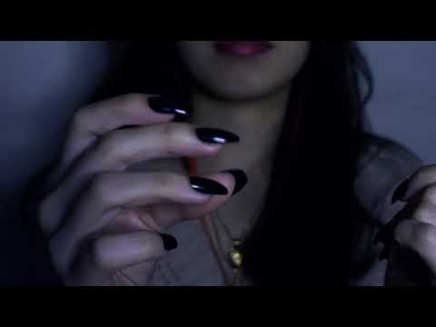 ASMR | Snapping with long black nails | NO TALKING