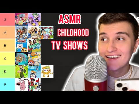 [ASMR] Childhood TV Show Tier List 📺💤