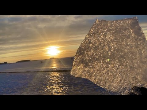 ASMR Ice sounds ~ Winter atmosphere