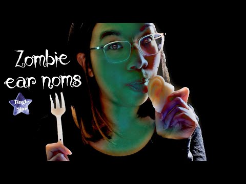 ASMR ZOMBIE EATS YOUR EARS! (Fast & Unpredictable Mouth Sounds) 🧟‍♀️👂 [Tingle Star Exclusive Teaser]
