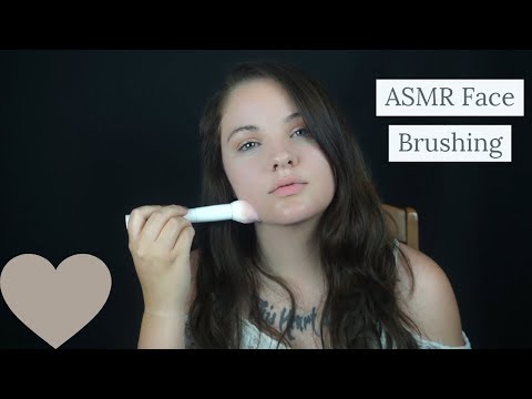 ASMR Soft Face Brushing