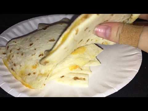 [ASMR] Hurricane Tortilla - EATING SOUNDS