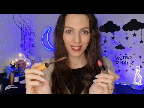 ASMR Je te maquille 💄​🖌️​😴​ Make up relax ++