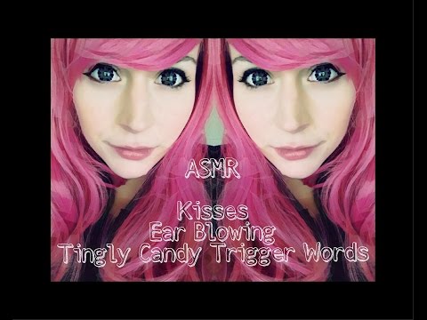 ASMR Kisses . Candy Words . Soft Breathing on Mic . Layered Sounds for Relaxation & Sleep 🍬 🍭