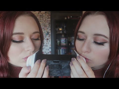 [ASMR] Twin: Ear Nomming (Mouth Sounds + Ear eating)