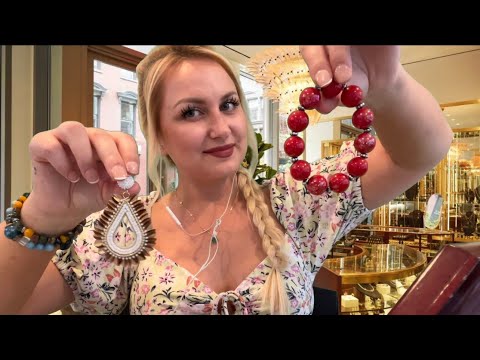 ASMR-Jewelery Boutique [Polish Accent-Whispering]