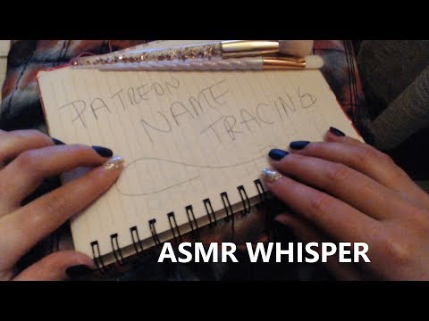 INSTANT TINGLES ~ Tracing & Repeating Whisper ASMR (Feb Patreon)