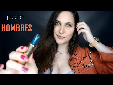 Maquillaje para HOMBRES (termina mal) ASMR Español