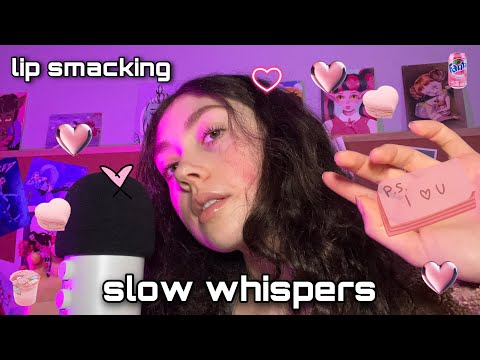 Asmr a not so happy whispered ramble :P (slow and steady whispers, natural mouth sounds)
