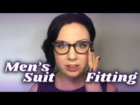 ASMR Flirty Suit Fitting for Men Roleplaying