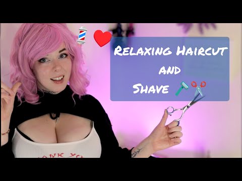 ASMR | Flirty Barber Gives You a Relaxing Haircut and Shave (barbershop roleplay)
