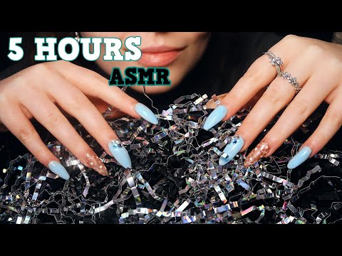 [ASMR] 5 HOURS! of Tingly Triggers For Sleep & Relaxation (Scratching, Tapping, Crinkling)