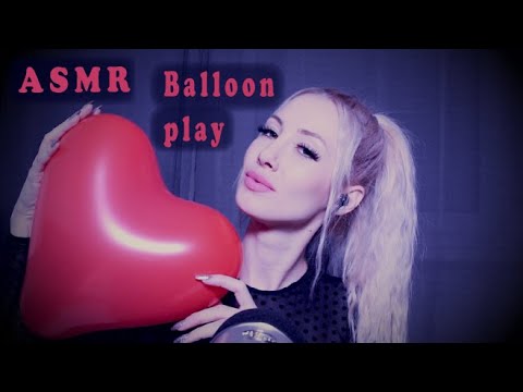 ∼ ASMR ∼ BALLOON PLAY - Tapping, Scratching, Blowing up, Squeezing, Popping 😊🎈