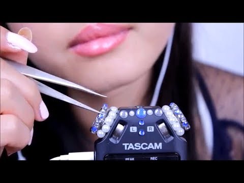 ASMR ~ Decorating my Mic + Scratching, Tapping  (Delicate Sounds)