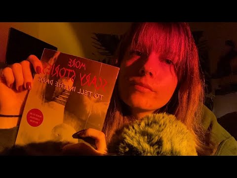 ASMR | reading you scary stories 🧛🏻