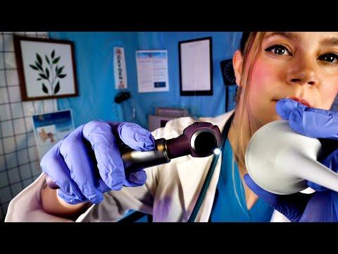 ASMR Ear Exam | Your Ears are Ringing/You Have Tinnitus