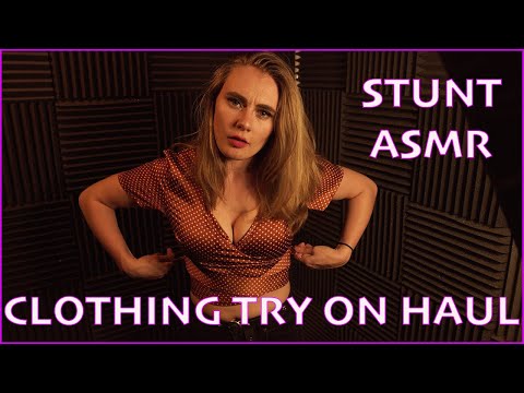 Stunt ASMR / Clothing Try / On / Haul / 3DIO / Binaural Audio / Relaxation Is Key / Come Enjoy Peace