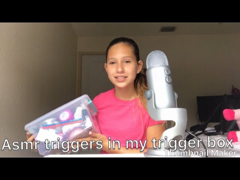 Asmr Triggers In My Trigger Box
