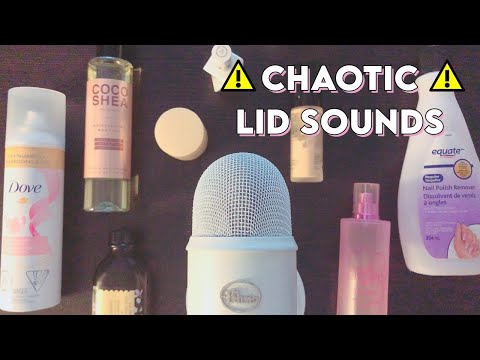 ASMR Curing Your Tingle Immunity [Chaotic Super Fast and Aggressive Lid Sounds] | NO TALKING