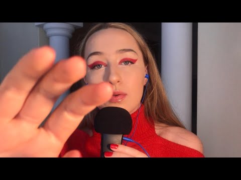 ASMR | mouth sounds | hand movements | personal attention | binaural 💛✨