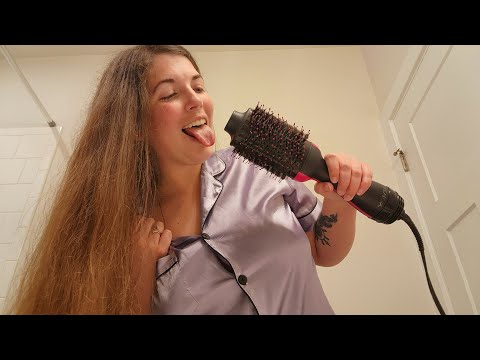 Witness The Mindblowing Transformation When Giantess ASMR Combines a Hairy Situation W/ a Hairdryer!