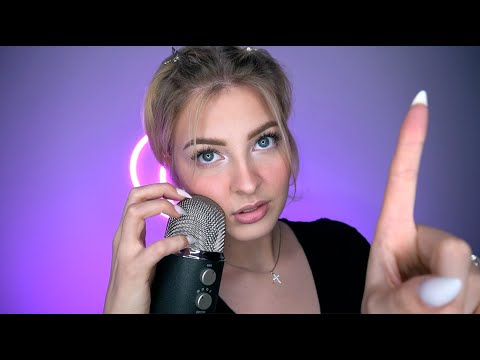 ASMR • FOLLOW MY INSTRUCTIONS FOR TINGLES! 😈  • DO AS I SAY  (MOUTHSOUNDS, CLOSEUP & MORE) 🤍