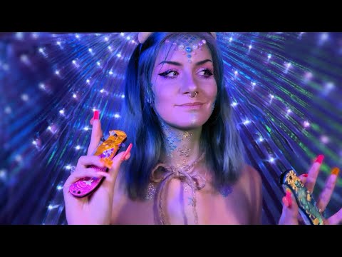 ASMR Mermaid Shows You Her Trinkets