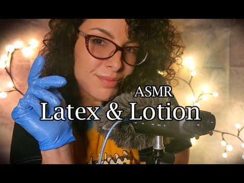 Asmr [Latex&Lotion] Rubbing Squishy Sounds to Help you Relax !