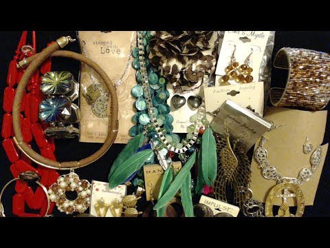 ASMR | Goodwill Jewelry Shopping Haul Show & Tell (Whisper)