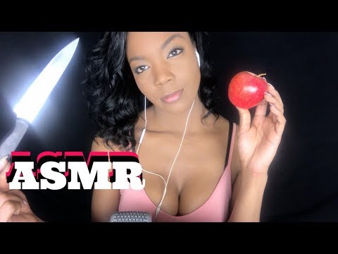 ASMR Cutting and Eating Apples 🍎 | Crunching and Tapping Sounds | Apple ASMR