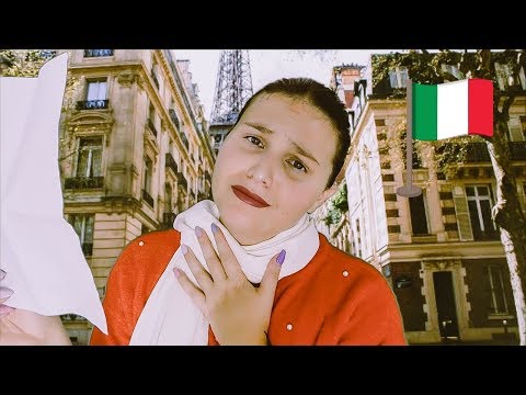 ASMR FRANÇAIS⎪ROLEPLAY : MARIA L'ITALIENNE SE PERD DANS PARIS 🇮🇹🇫🇷 (Soft Spoken)