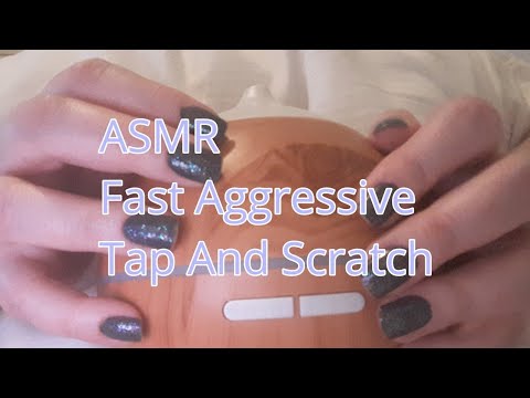 ASMR Fast Aggressive Tap And Scratch(No Talking)Lo-fi