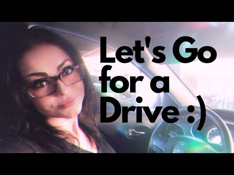 Let's Go for a Drive 🚗 ASMR White Noise | Sunday Drive for Rest, Relaxation and Sleep