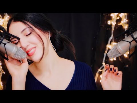 ASMR Brain Melting ✨Kiss Sounds  & Whispers / Mouth Sounds