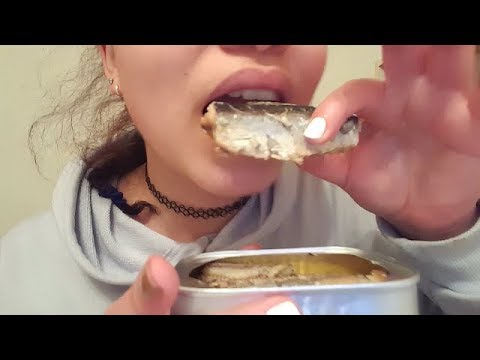 ASMR Eating Sardines